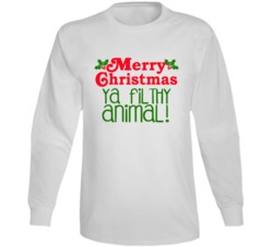 Merry Christmas Ya Filthy Animal Funny Home Alone Saying Movie Fan Lon Merry Christmas Ya Filthy Animal Funny Home Alone Saying Movie Fan Lon