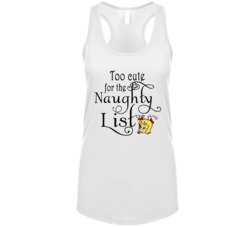 Too Cute For The Naughty List Cindy Lou Who Cute Christmas Womens Tank Too Cute For The Naughty List Cindy Lou Who Cute Christmas Womens Tank