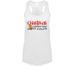 Christmas Calories Don't Count Gingerbread Cookie Christmas Womens Tan Christmas Calories Don't Count Gingerbread Cookie Christmas Womens Tan