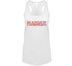Manger Things Jesus Christmas Stranger Things Parody Christmas Womens Manger Things Jesus Christmas Stranger Things Parody Christmas Womens