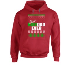 Best Navidad Dad Ever Cute Funny Father's Christmas Gift Hoodie Best Navidad Dad Ever Cute Funny Father's Christmas Gift Hoodie