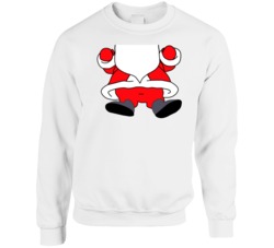 Santa Suit And Beard Funny Christmas Costume Crewneck Sweatshirt Santa Suit And Beard Funny Christmas Costume Crewneck Sweatshirt