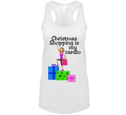 Christmas Shopping Is My Cardio Funny Speed Shoppers Christmas Womens Christmas Shopping Is My Cardio Funny Speed Shoppers Christmas Womens