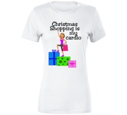 Christmas Shopping Is My Cardio Funny Speed Shoppers Christmas Premiu Christmas Shopping Is My Cardio Funny Speed Shoppers Christmas Premiu