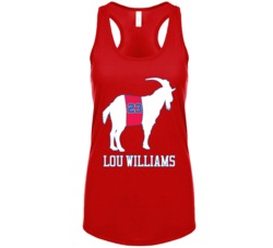 Lou Williams 23 Goat Los Angeles C Basketball Fan Womens Tanktop