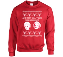 May All Your Christmases Be White Bea Arthur Betty White Golden Girls May All Your Christmases Be White Bea Arthur Betty White Golden Girls