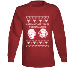 May All Your Christmases Be White Bea Arthur Betty White Golden Girls May All Your Christmases Be White Bea Arthur Betty White Golden Girls