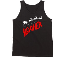 Sleigher Santa Reindeer Music Logo Parody Christmas Tanktop Sleigher Santa Reindeer Music Logo Parody Christmas Tanktop