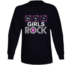 Sm Ar Ti Smartie Girls Rock Cute Table Of Elements Long Sleeve Sm Ar Ti Smartie Girls Rock Cute Table Of Elements Long Sleeve