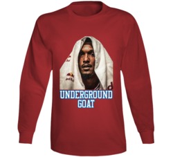 Lou Williams Underground Goat Los Angeles C Basketball Fan Long Sleeve Lou Williams Underground Goat Los Angeles C Basketball Fan Long Sleeve