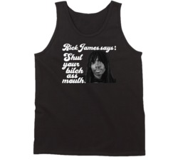 Shut Your Bitch Ass Mouth Popular 70s 80s Singer Music Fan Tanktop Shut Your Bitch Ass Mouth Popular 70s 80s Singer Music Fan Tanktop