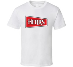 Herr's Snacks Most Popular Potato Chip Brand Snack Food Lovers T Shirt Herr's Snacks Most Popular Potato Chip Brand Snack Food Lovers T Shirt