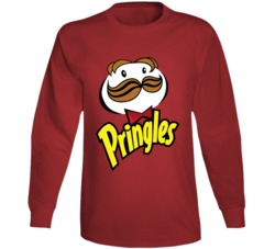 Pringles Most Popular Potato Chip Brand Snack Food Lovers Long Sleeve Pringles Most Popular Potato Chip Brand Snack Food Lovers Long Sleeve