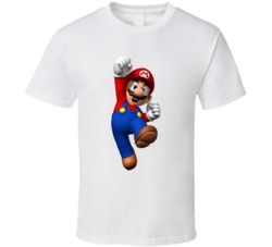 Super Mario Video Game Fan Gamer T Shirt Super Mario Video Game Fan Gamer T Shirt