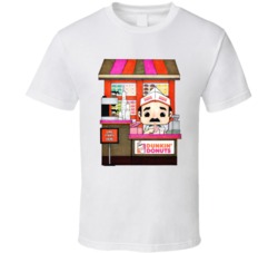 Fred The Baker Dunkin Donuts Mascot T Shirt Fred The Baker Dunkin Donuts Mascot T Shirt