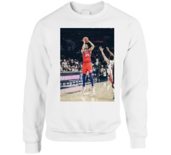 Ben Simmons Three Pointer Philadelphia Basketball Fan Crewneck Sweatsh Ben Simmons Three Pointer Philadelphia Basketball Fan Crewneck Sweatsh