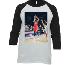 Ben Simmons Three Pointer Philadelphia Basketball Fan Raglan T Shirt Ben Simmons Three Pointer Philadelphia Basketball Fan Raglan T Shirt