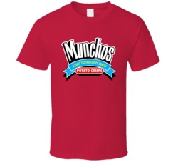 Munchos Most Popular Potato Chip Brand Snack Food Lovers T Shirt Munchos Most Popular Potato Chip Brand Snack Food Lovers T Shirt
