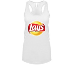 Lay's Most Popular Potato Chip Brand Snack Food Lovers Womens Tanktop