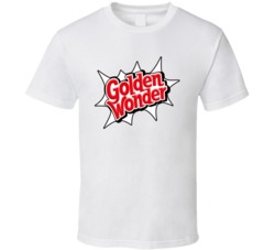 Golden Wonder Most Popular Potato Chip Brand Snack Food Lovers T Shirt