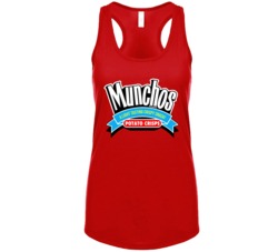 Munchos Most Popular Potato Chip Brand Snack Food Lovers Womens Tankto