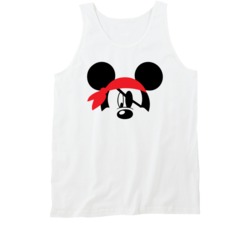 Danger Mickey Eye Patch Parody Cartoon Lovers Tanktop Danger Mickey Eye Patch Parody Cartoon Lovers Tanktop