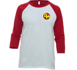 Danger Mouse Crest Retro 80s Tv Show Fan Raglan T Shirt