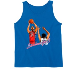 Simmons For 3 Ben Simmons Philadellphia Basketball Fan Tanktop Simmons For 3 Ben Simmons Philadellphia Basketball Fan Tanktop