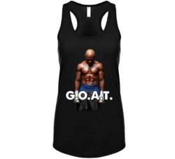 Floyd Mayweather Goat World Champion Boxer Fight Fan Womens Tanktop