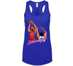 Simmons For 3 Ben Simmons Philadellphia Basketball Fan Womens Tanktop Simmons For 3 Ben Simmons Philadellphia Basketball Fan Womens Tanktop