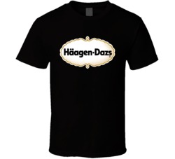 Haagen Dazs Ice Cream Logo T Shirt