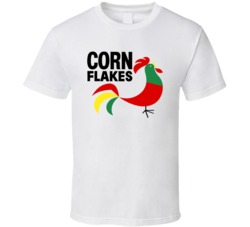 Cornelius The Rooster Corn Flakes Cereal T Shirt