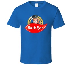 Captain Birdseye Food Mascot T Shirt