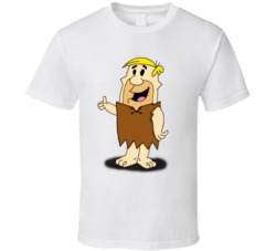 Barney Rubble Flinstones Cartoon Fan T Shirt Barney Rubble Flinstones Cartoon Fan T Shirt