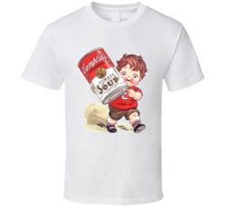 Campbell Soup Kid Food Mascot T Shirt