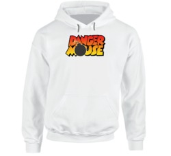 Danger Mouse Bomb Retro 80s Cartoon Fan Hoodie