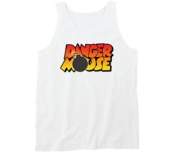 Danger Mouse Bomb Retro 80s Cartoon Fan Tanktop