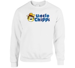 Uncle Chipps Most Popular Potato Chip Brand Snack Food Lovers Crewneck Uncle Chipps Most Popular Potato Chip Brand Snack Food Lovers Crewneck