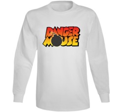 Danger Mouse Bomb Retro 80s Cartoon Fan Long Sleeve