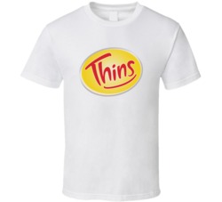 Thins Most Popular Potato Chip Brand Snack Food Lovers T Shirt Thins Most Popular Potato Chip Brand Snack Food Lovers T Shirt