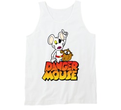 Danger Mouse 80s Retro Tv Show Fan Tanktop
