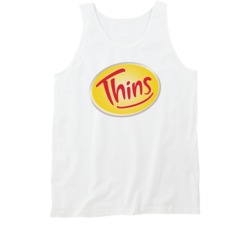 Thins Most Popular Potato Chip Brand Snack Food Lovers Tanktop Thins Most Popular Potato Chip Brand Snack Food Lovers Tanktop