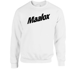 Maalox Best Over The Counter Medication Logo Crewneck Sweatshirt