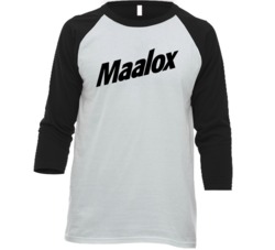 Maalox Best Over The Counter Medication Logo Raglan T Shirt