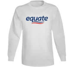 Equate Best Over The Counter Medication Logo Long Sleeve Equate Best Over The Counter Medication Logo Long Sleeve