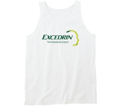 Excedrin Best Over The Counter Medication Logo Tanktop Excedrin Best Over The Counter Medication Logo Tanktop