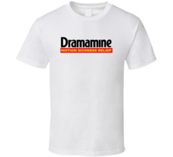 Dramamine Best Over The Counter Medication Logo T Shirt Dramamine Best Over The Counter Medication Logo T Shirt