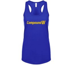 Compound W Best Over The Counter Medication Logo Womens Tanktop Compound W Best Over The Counter Medication Logo Womens Tanktop