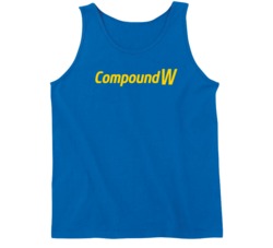 Compound W Best Over The Counter Medication Logo Tanktop Compound W Best Over The Counter Medication Logo Tanktop