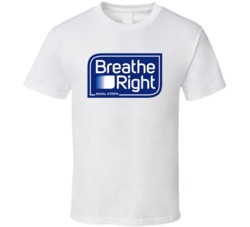 Breathe Right Best Over The Counter Medication Logo T Shirt Breathe Right Best Over The Counter Medication Logo T Shirt